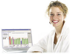 Doctor with AcuGraph